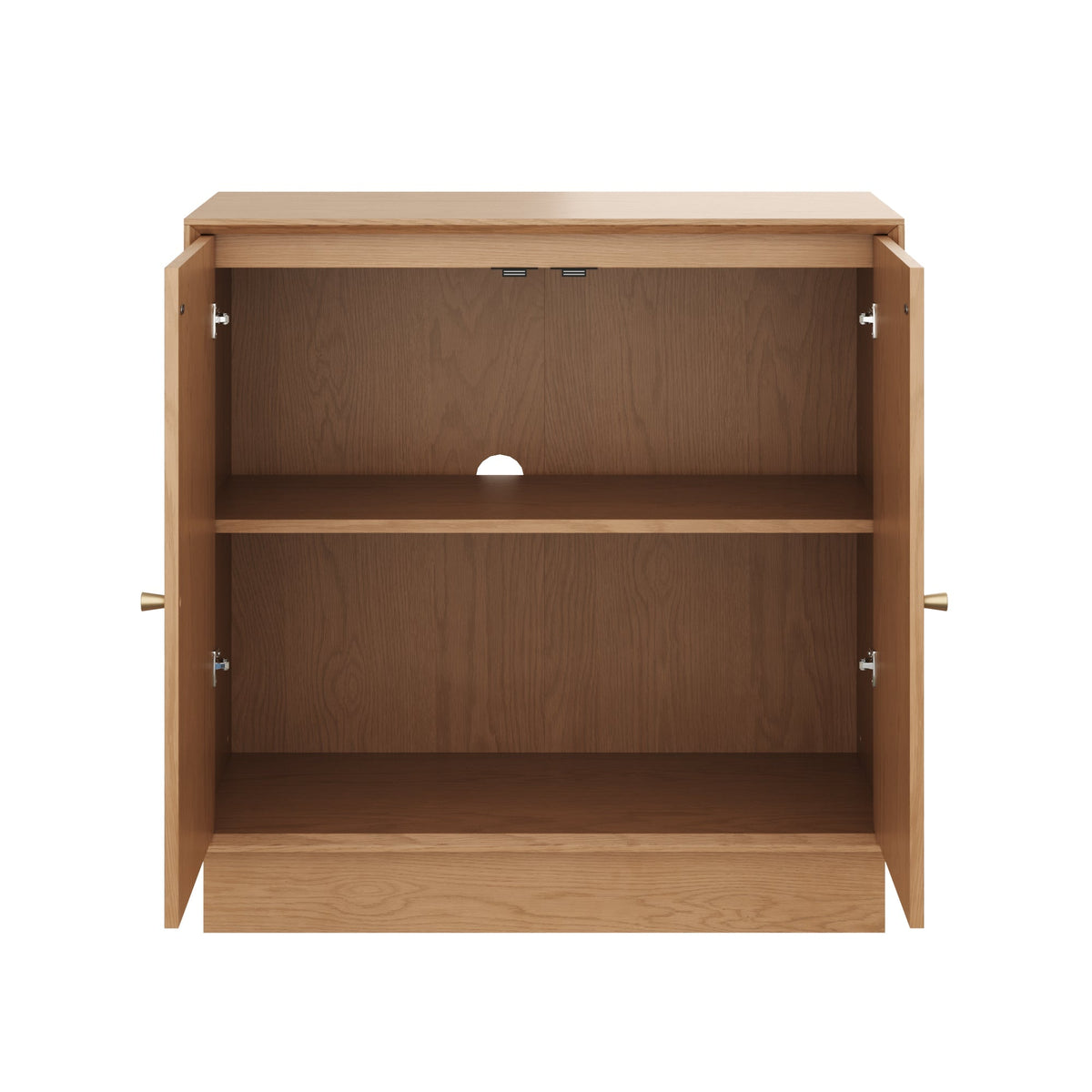 Modern Coastal Rattan Wood Sideboard Storage Cabinet Raw