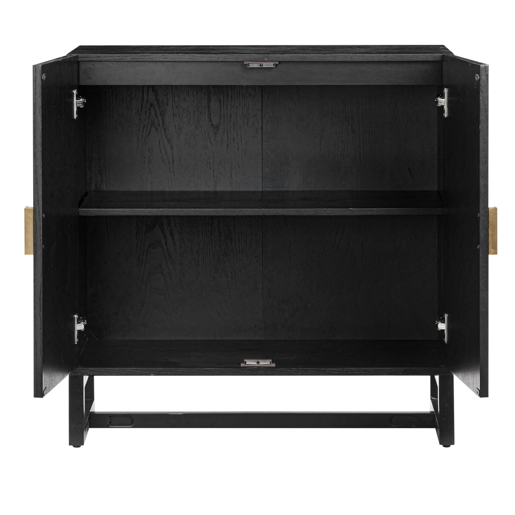 Rattan Arched TV Stand Media Console for TVs up to 75"