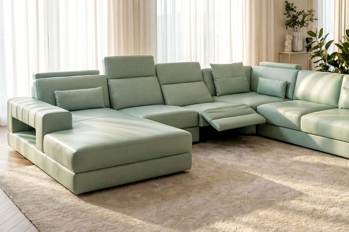 Phoenix Modern Fabric Sofa Set