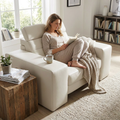 Houston Leather Armchair - lifestyle